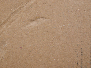 Image showing Corrugated cardboard background