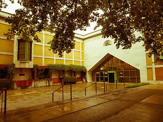 Image showing Retro looking Tate Britain, London