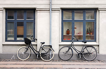 Image showing Two Bicycles