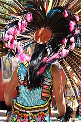 Image showing Indian dancer, Mexico