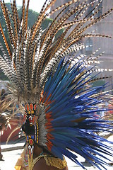 Image showing Indian feathers, Mexico