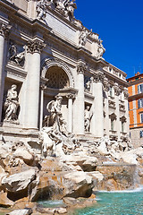 Image showing Fountain di Trevi