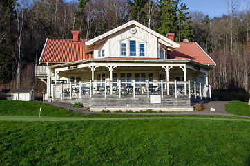Image showing   Golf clubhouse