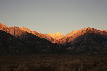 Image showing Mt. Whitney