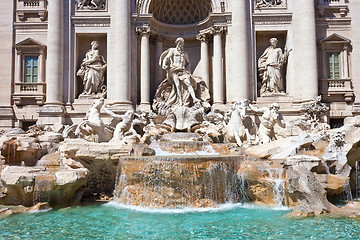 Image showing Fountain di Trevi