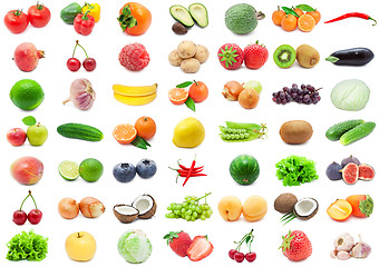 Image showing Fruits and Vegetables