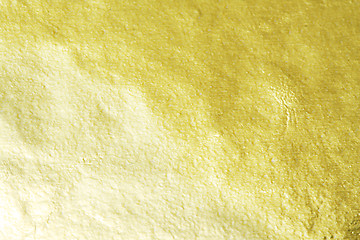 Image showing Gold foil