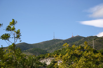 Image showing telecommunication aerials