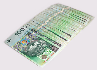 Image showing Polish money