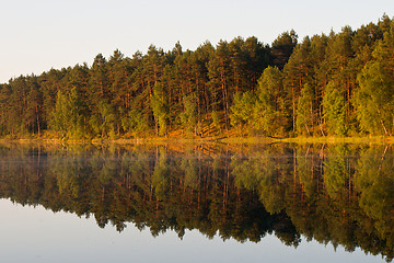 Image showing Landscape at the lake
