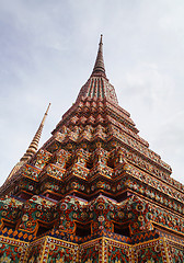 Image showing Buddhist temple gable at Thailand