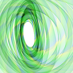 Image showing Green-Yellow Abstract Background