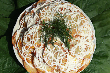 Image showing Dish from fried squash