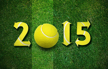 Image showing Happy New sport year