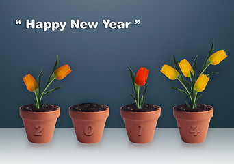 Image showing Happy New year