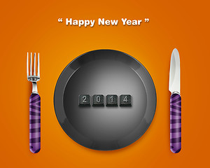 Image showing Happy New year