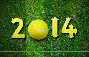 Image showing Happy New sport year