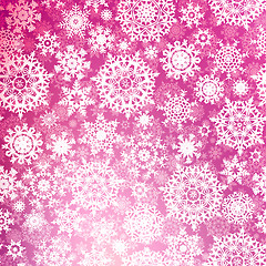 Image showing Seamless purple christmas texture pattern. EPS 10