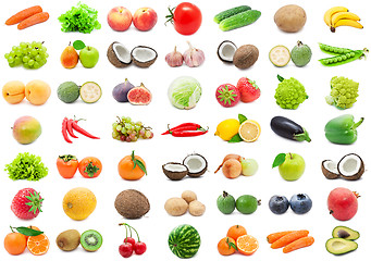 Image showing Fruits and Vegetables