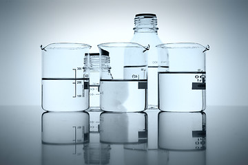 Image showing laboratory bottles