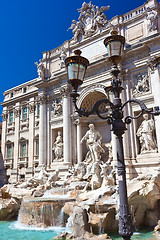 Image showing Fountain di Trevi