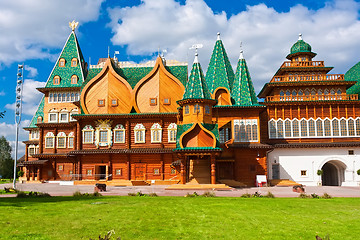 Image showing Wooden palace in Russia