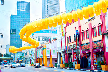 Image showing Singapore Chinatown street