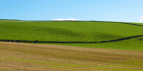 Image showing Cardross hill panorama