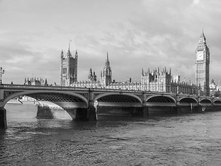 Image showing Westminster Bridge