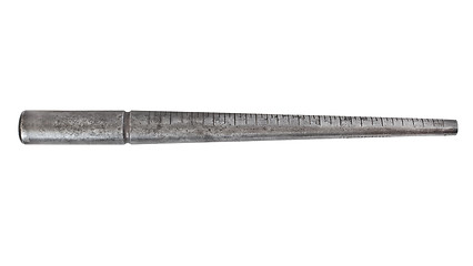 Image showing vintage ring sizer mandrel tool