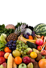 Image showing Vegetables and fruits