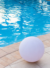 Image showing Swimming pool detail