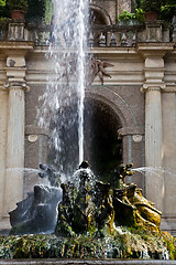 Image showing Dragons fountain, Villa d'Este - Tivoli