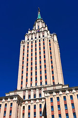 Image showing Soviet skyscraper