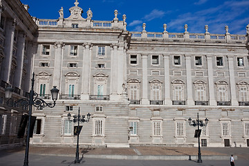 Image showing Royal Palace in Madrid