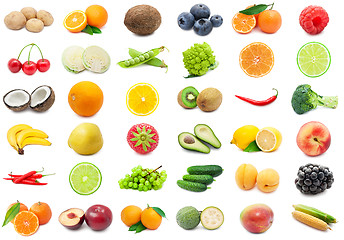 Image showing Fruits and Vegetables