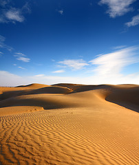 Image showing landsape in desert