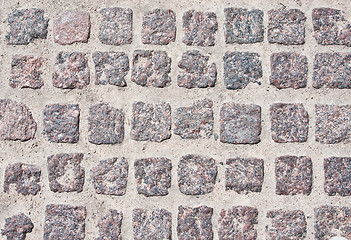 Image showing Stone pavement