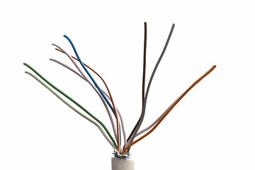 Image showing Colorful Cable