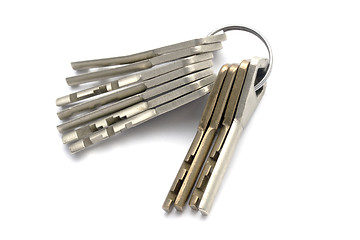 Image showing A bunch of keys