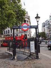 Image showing London Underground station