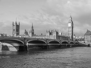 Image showing Westminster Bridge