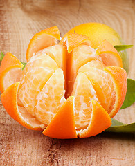 Image showing Tangerine with Segments