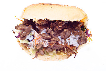 Image showing Doner kebab isolated 