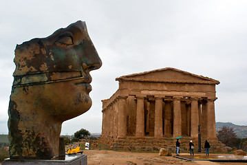 Image showing The ruins of Temple of Concordia, Agrigento