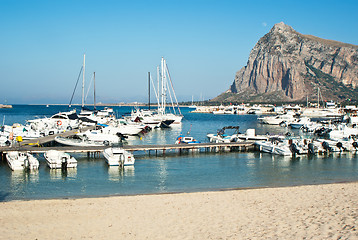 Image showing San Vito Lo Capo town in Sicily