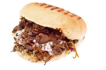 Image showing Doner kebab isolated 