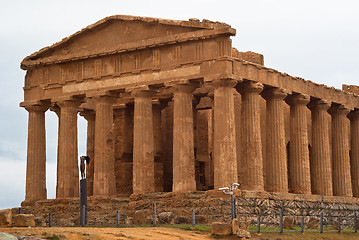 Image showing The ruins of Temple of Concordia, Agrigento