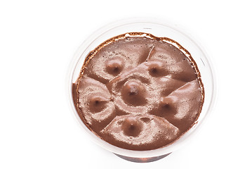 Image showing Dark chocolate mousse 