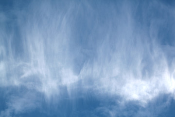 Image showing Blue sky with clouds